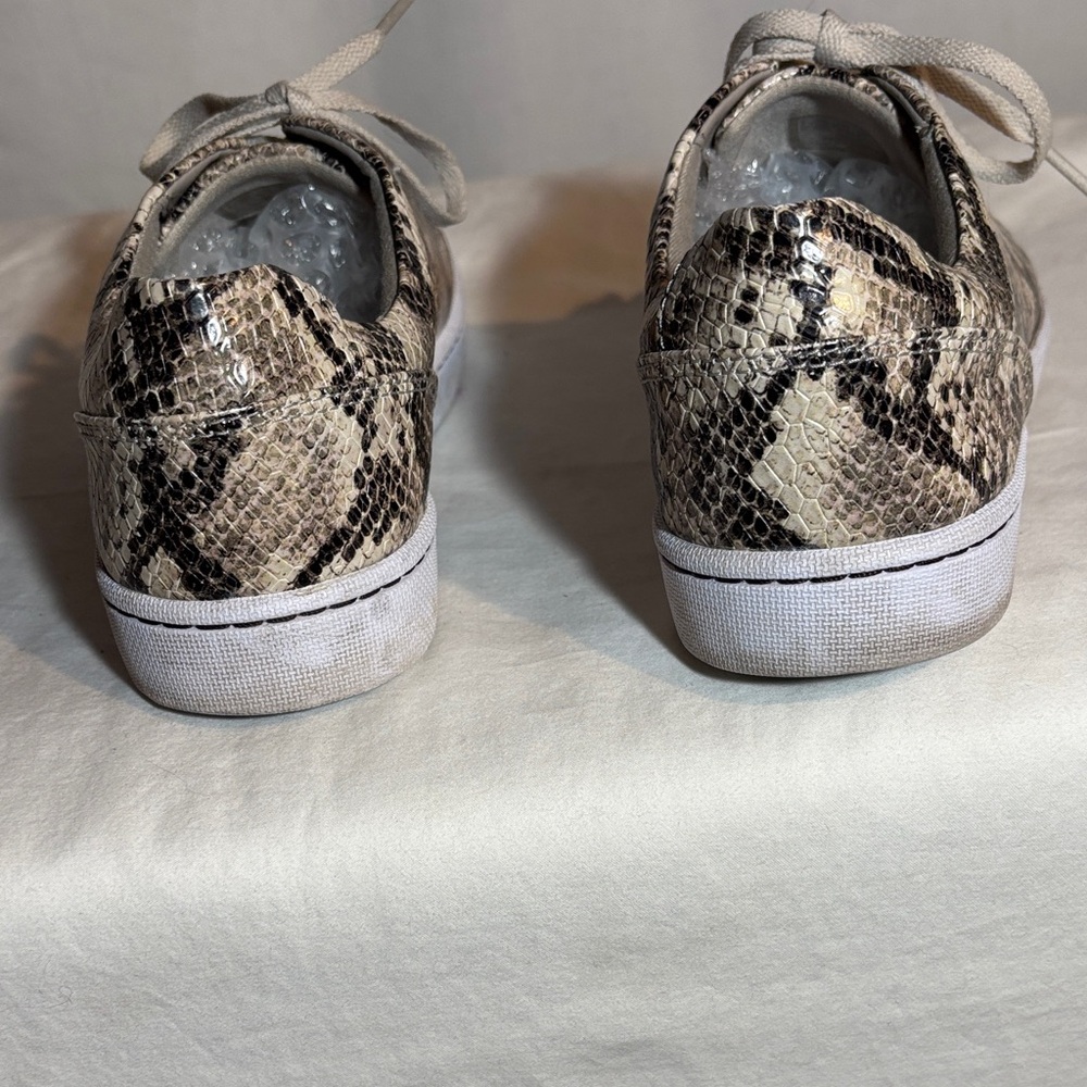 Clarks Snakeskin Pattern Sneakers View 3